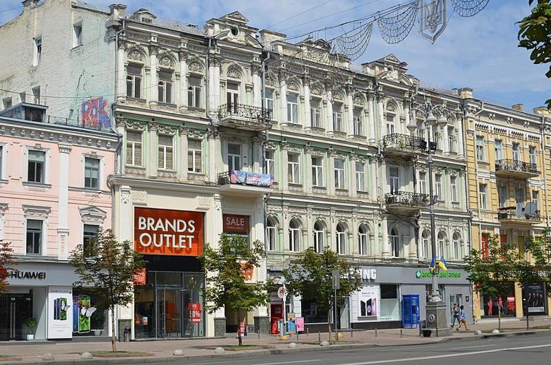 Lucky Hostel На Крещатике キエフ エクステリア 写真